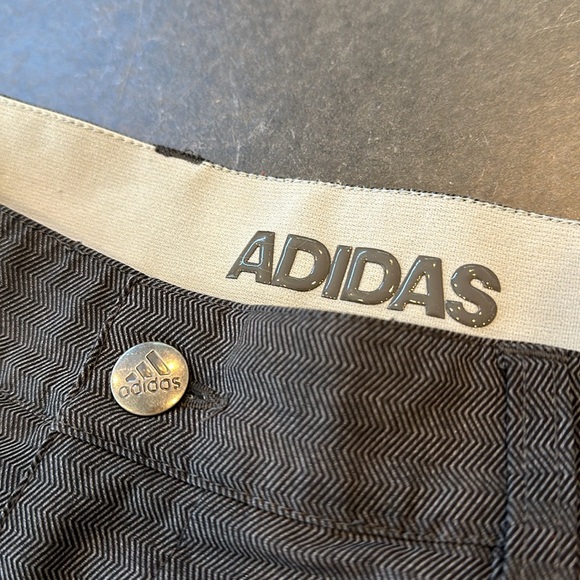 MEN’S ADIDAS GOLF Ultimate365 Herringbone Woven Shorts Size 34 - Picture 9 of 9
